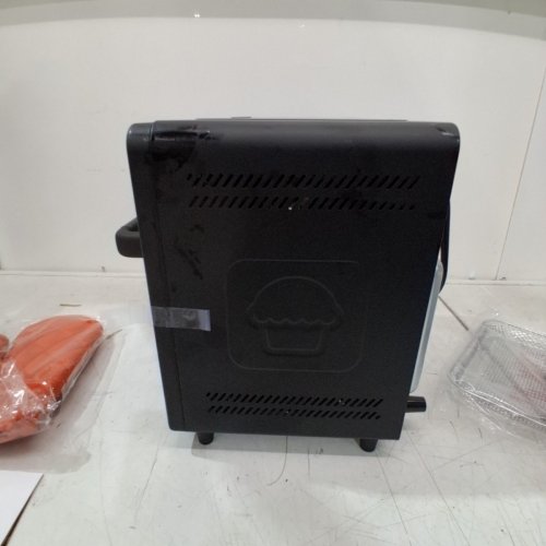 OUNIN STAINLESS STEEL AIR FRYER & TOASTER OVEN WITH STEAM INFUSION - 12L - BLACK (MODEL: KXD100-120A4) image 7