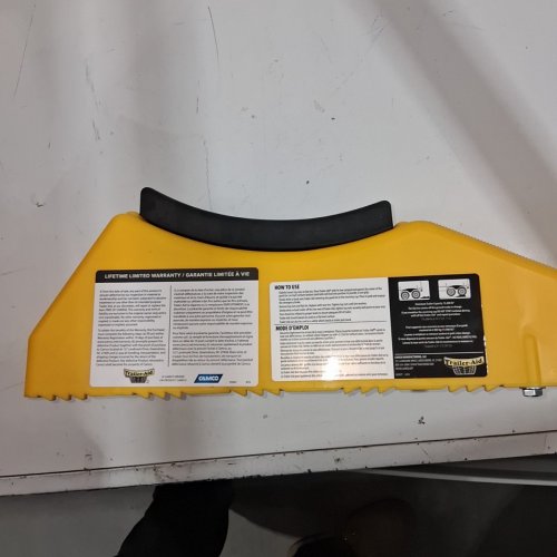 TRAILER-AID TRAILER RAMP - YELLOW/BLACK - (MODEL: 21002) image 4