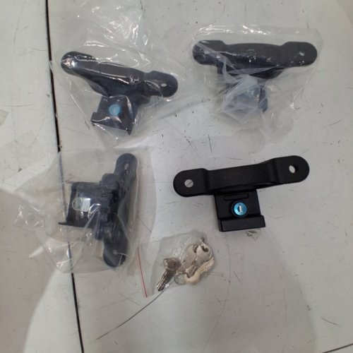 4PK CAYLUXT AUTOMOTIVE TIE DOWN LOCK HARDWARE FOR FORD F150, 250, 350 2015-2026 - BLACK image 2