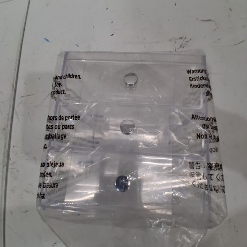 MAINSTAYS 3 DRAWER ORGANIZER - CLEAR (ITEM: 04274WC) image 3