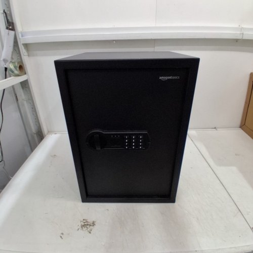 AMAZON BASICS HOME SAFE WITH PROGRAMMABLE KEYPAD - 51L / 1.8CU.FT - BLACK (MODEL: 50SAM) image 2