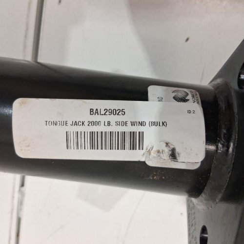 BAL A-FRAME MOUNTED SIDE WIND TONGUE JACK - 2000 LBS CAP - BLACK (MODEL: BAL29025) image 2