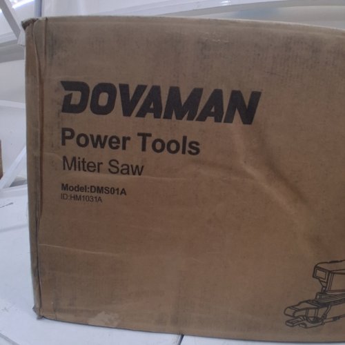 DOVAMAN SLIDING MITER SAW WITH BUST COLLECTOR BAG - 10" - ORANGE/BLACK (MODEL:DMS01A) image 3