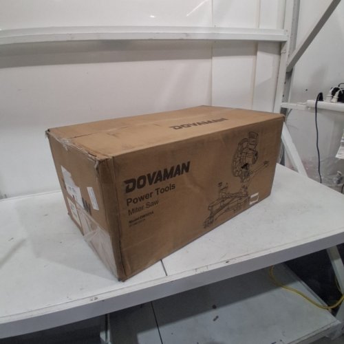 DOVAMAN SLIDING MITER SAW WITH BUST COLLECTOR BAG - 10" - ORANGE/BLACK (MODEL:DMS01A) image 4
