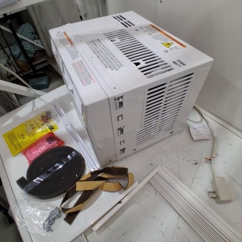 WINDOW AIR CONDITIONER CONTROL AND DEHUMIDIFY FUNCTION, 3 FAN SPEEDS AND WITH REMOTE, FITS 250SQ.FT., 6,000 BTU- WHITE (MODEL: CWF6) image 5