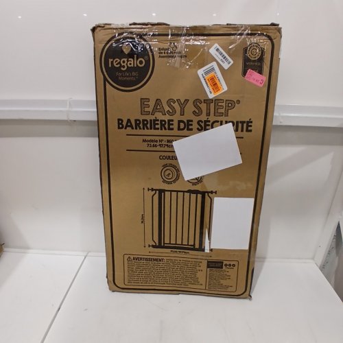 REGALO EASY STEP SAFETY GATE - 29"- 38.5" - WHITE (MODEL: 1160-DS) image 4