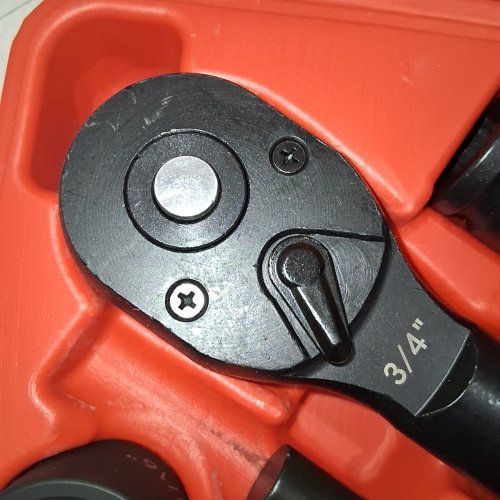 21PC VEVOR IMPACT SOCKET SET , 3/4" - RED CARRY CASE image 5