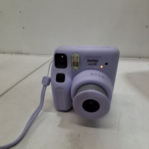 FUJIFILM INSTAX MINI SE INSTANT CAMERA WITH CASE - PURPLE image 2