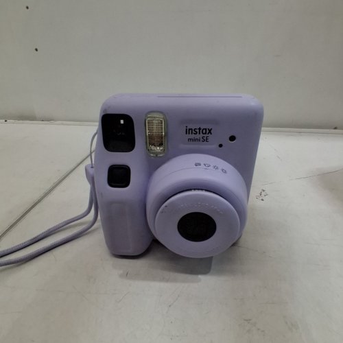 FUJIFILM INSTAX MINI SE INSTANT CAMERA WITH CASE - PURPLE image 3