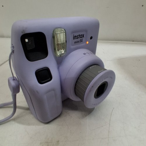 FUJIFILM INSTAX MINI SE INSTANT CAMERA WITH CASE - PURPLE image 6