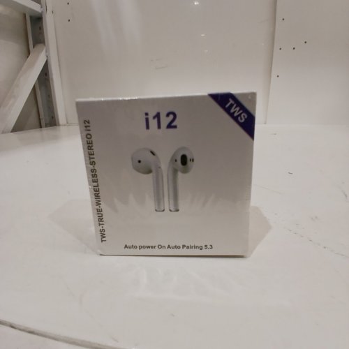 TWS I12 BLUETOOTH WIRELESS 5.0 EARBUDS - WHITE image 2