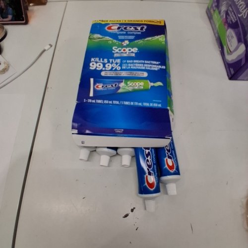 5PK CREST COMPLETE PLUS SCOPE ADVANCED ACTIVE TOOTHPASTE - 170ML/EACH image 2