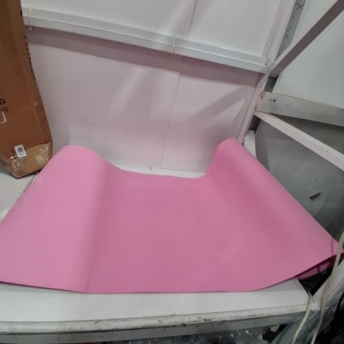 CIRCUIT FITNESS BY MARCY NON-SLIP EXERCISE YOGA MATS WITH CARRYING STRAP - 74" X 24" - SAKURA PINK - (MODEL: MAT-06-SAKURA) image 2