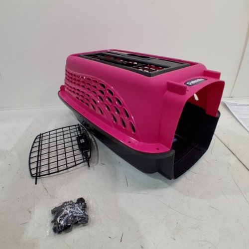 PETMATE EZ LOAD 2-DOOR KENNEL - 19" - PINK/BLACK image 4