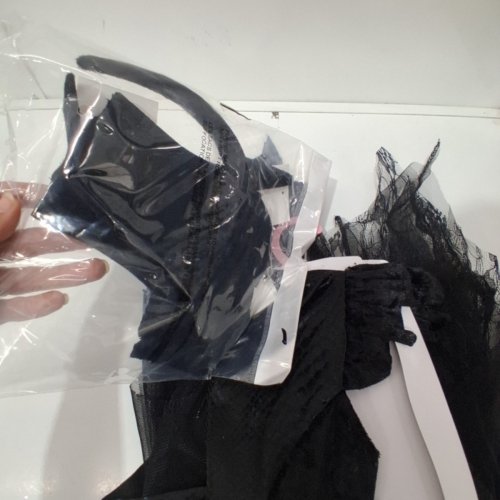 3PC DARK MAGIC DRAGON COSTUME SET - SMALL - BLACK (STYLE: 40943BK(S)) image 3