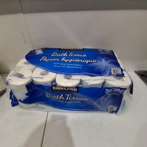 30PK KIRKLAND SIGNATURE BATH TISSUE - 2-PLY / 380 SHEETS (MODEL: 6262016) image 2