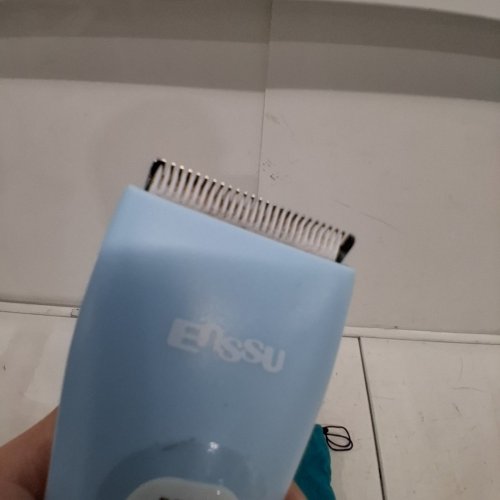 13PC ENSSU WATERPROOF RECHARGEABLE BABY HAIR CLIPPERS KIT - BLUE image 5