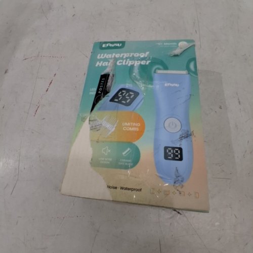 13PC ENSSU WATERPROOF RECHARGEABLE BABY HAIR CLIPPERS KIT - BLUE image 6
