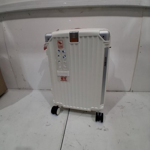 JOYWAY CARRY ON LUGGAGE EXPANDABLE SUITCASE WITH SMART LUGGAGE CUP HOLDER AND USB PORT - 20" - BEIGE (MODEL:TR014-20) image 2