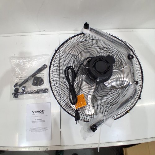 INDUSTRIAL 3-SPEED FLOOR FAN - 20" - BLACK (MODEL: HIFANXFLOOR20) image 4