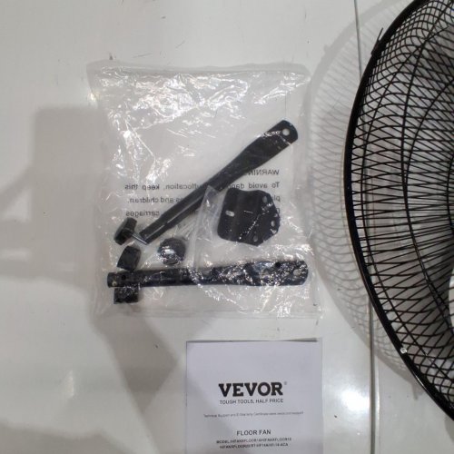 INDUSTRIAL 3-SPEED FLOOR FAN - 20" - BLACK (MODEL: HIFANXFLOOR20) image 5