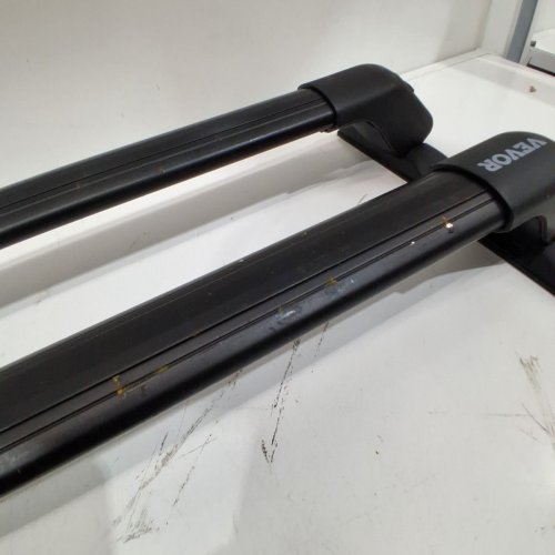 2PK UNIVERSAL ROOF RACK CROSS BARS WITH LOCKS AND KEYS - 42.5" - 155 LBS - BLACK (MODEL: HJ-RB017-108CM) image 3