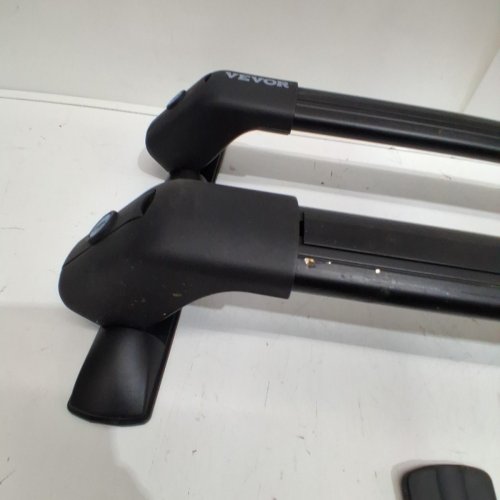 2PK UNIVERSAL ROOF RACK CROSS BARS WITH LOCKS AND KEYS - 42.5" - 155 LBS - BLACK (MODEL: HJ-RB017-108CM) image 5