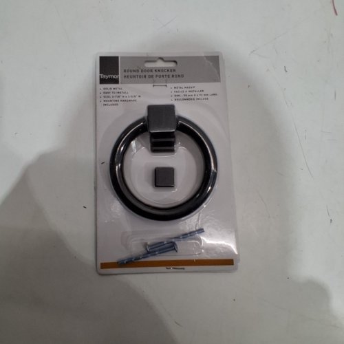 TAYMOR RING DOOR KNOCKER - MATTE BLACK (MODEL: 25-D5010BLK) image 3