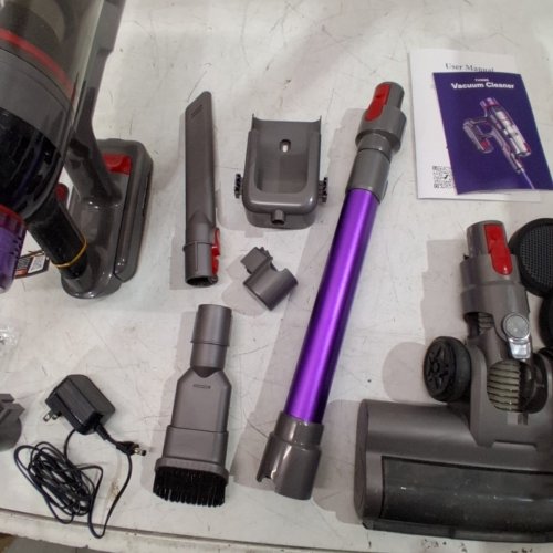 MQDXE 4-IN-1 CORDLESS STICK VACUUM CLEANER - 550W - PURPLE (MODEL: TV106S) image 5