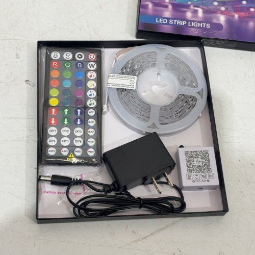 TENMIRO DIMMABLE RGB REMOTE CONTROL LED LIGHT STRIP - 32.8FT image 3