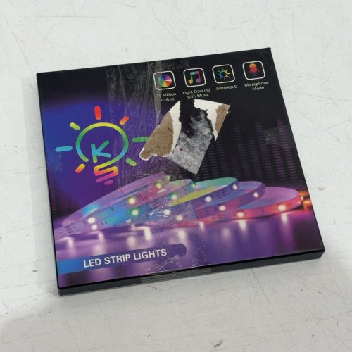 TENMIRO DIMMABLE RGB REMOTE CONTROL LED LIGHT STRIP - 32.8FT image 4