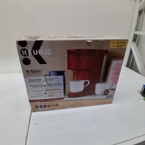 KEURIG K-SLIM SINGLE SERVE COFFEE MAKER - RED (MODEL: K900) image 5