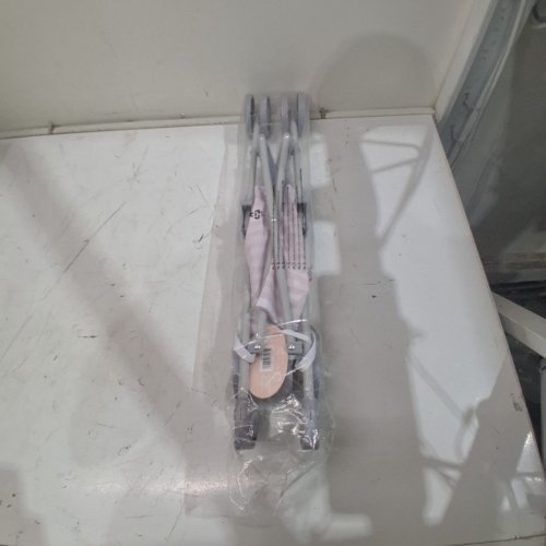 JC TOYS BERENGUER BOUTIQUE SINGLE UMBRELLA BABY DOLL STROLLER - PINK/GREY - (MODEL: 81485P) image 2