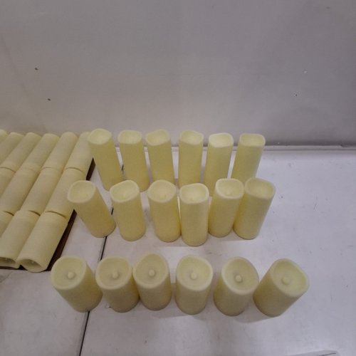 72PC FLAMELESS LED CANDLES BATTERY OPERATED WITH REMOTE CONTROL- 4"/5"/6" - IVORY image 5