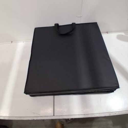 UNBRANDED FOLDING GYMNASTICS MAT BLACK 6FT X 2FT image 4