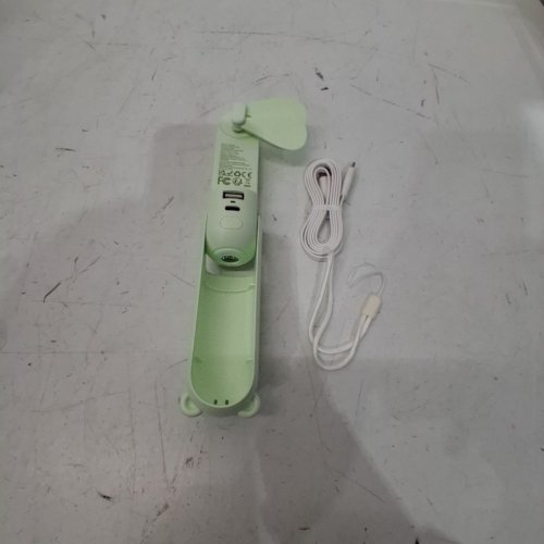 3-IN-1 JISULIFE HANDHELD FAN, FLASHLIGHT AND POWERBANK- 2000MAH - GREEN (MODEL:LIFE8) image 4