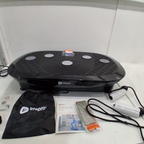 LIFEPRO RUMBLEX PLUS 4D VIBRATION PLATE EXERCISE MACHINE - BLACK (MODEL: LP-RMXPLS-BLK) image 3