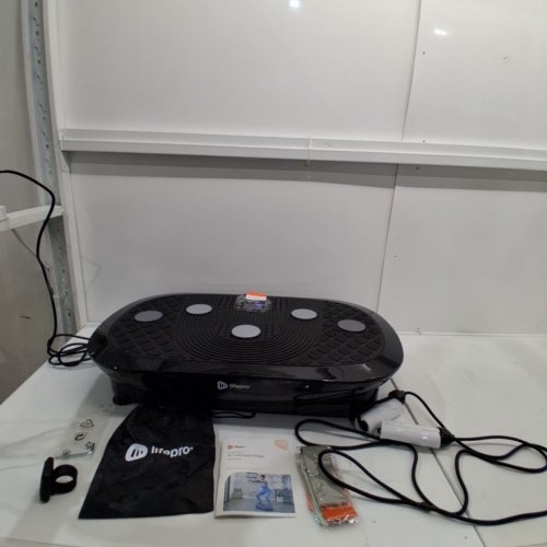 LIFEPRO RUMBLEX PLUS 4D VIBRATION PLATE EXERCISE MACHINE - BLACK (MODEL: LP-RMXPLS-BLK) image 4