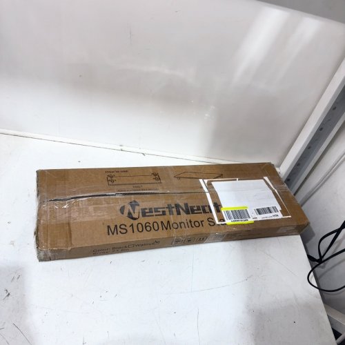 NESTNEAT WOOD MONITOR STAND - 7.9" X 23.6" X 3.9" - WALNUT (MODEL: MS1060) image 3