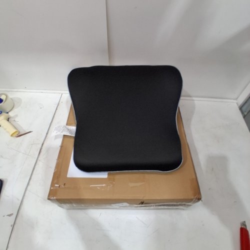OBUSFORME MEMORY FOAM LUMBAR PILLOW BACK CUSHION - 17" X 12"- BLACK (MODEL: CU-BLKRM-CA) image 2