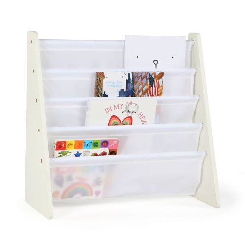 SONGMICS KIDS BOOKCASE - WHITE (MODEL: GKR072WZ01) image 2