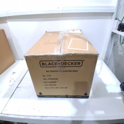 BLACK+DECKER CONVECTION TOASTER OVEN - 1500W 120 V - STAINLESS STEEL AND BLACK (MODEL: TO3250XSB) image 5