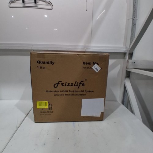 FRIZZLIFE RO REVERSE OSMOSIS WATER FILTRATION SYSTEM - 1000 GPD FAST FLOW, TANKLESS - REDUCES TDS, COMPACT, ALKALINE MINERAL PH - BLACK (MODEL: PD1000-TAM4) image 5