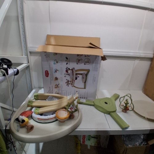 TINY LOVE 5-IN-1 HERE I GROW 3 HEIGHT ADJUSTABLE STATIONARY ACTIVITY CENTER - BOHO CHIC (MODEL: 04202CBOHO) image 2