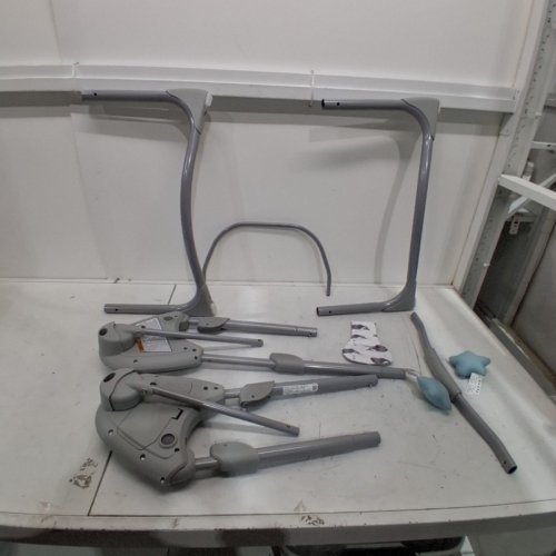 GRACCO SLIM SPACES COMPACT BABY SWING FOR NEW BORN AND INFANTS - 5.5LBS - 25LBS - HUMPHRY GREY (MODEL: 2143049) image 2