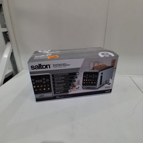 SALTON 4-SLICE LONG SLOT TOUCHSCREEN TOASTER - 1400W - SILVER (MODEL:ET2163) image 5