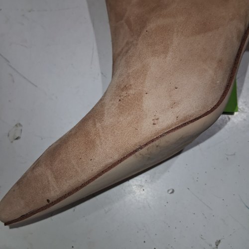 WOMEN'S SAM EDELMAN SYLVIA KNEE HIGH BLOCK HEELED SUEDE BOOTS - 7 - CYPRUS TAN - (STYLE: I8274LN213) image 7