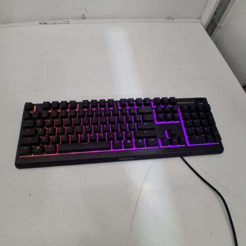 STEELSERIES APEX 3 RGB GAMING KEYBOARD - 10-ZONE RGB ILLUMINATION, IP32 WATER RESISTANT, PREMIUM MAGNETIC WRIST REST, WHISPER QUIET GAMING SWITCHES (MODEL: APEX 3) image 3