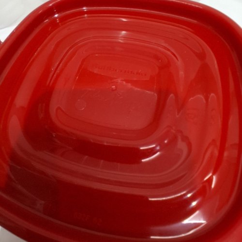 41PC RUBBERMAID TAKEALONGS FOOD STORAGE CONTAINERS - RUBY RED (2108385) image 4