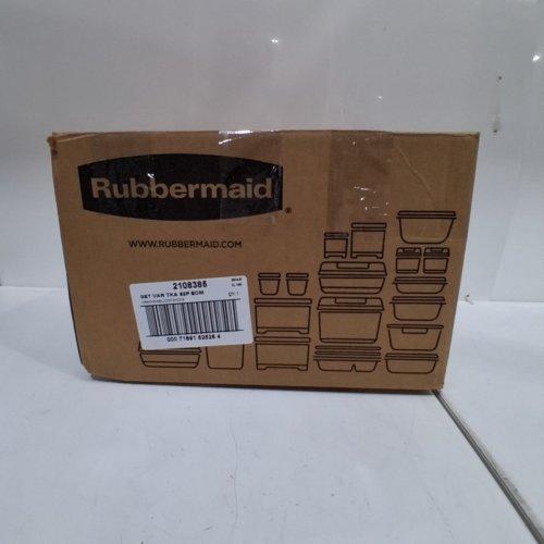 41PC RUBBERMAID TAKEALONGS FOOD STORAGE CONTAINERS - RUBY RED (2108385) image 10